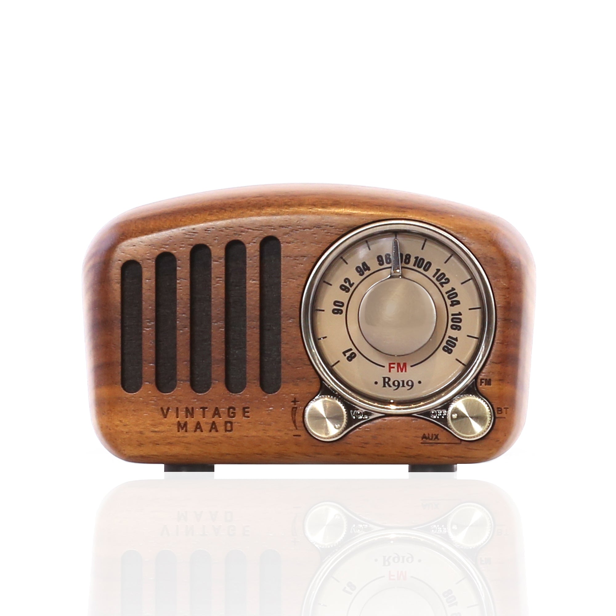 VM Walnut Bluetooth Speaker – Vintage Maad